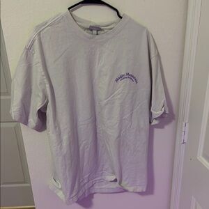 H&M Gray Short Sleeve Tee Classic Crew